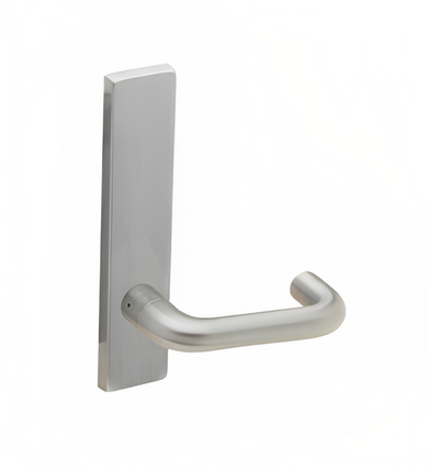 Schlage 09-550 03L Outside Lever and Blank Escutcheon Assembly, 03 Lever, L Escutcheon