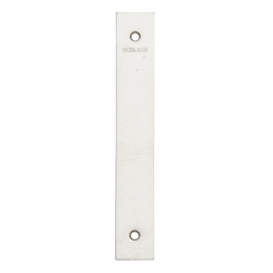 Schlage 09-667 1-1/16" Wide Armor Front, L Series, Blank (no holes) for 1-3/8" Doors