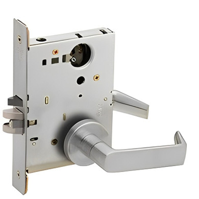 Schlage L9077L 06A Classroom Security Holdback Mortise Lock, Less Cylinder