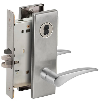 Schlage L9071J 12N Classroom Security Mortise Lock, Accepts Large Format IC Core (LFIC)