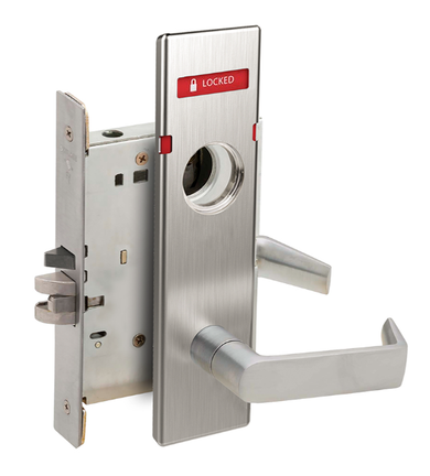 Schlage L9071L 06N L283-721 Classroom Security Mortise Lock w/ Exterior Locked/Unlocked Indicator