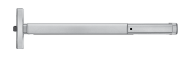 PHI Precision 2403 Narrow Stile Rim Exit Device, Key Retracts Latchbolt Prep (No Trim)