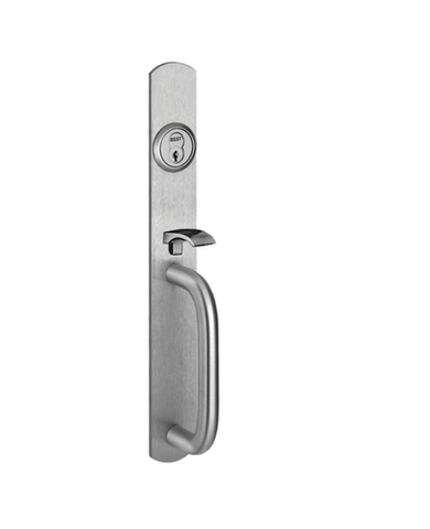 PHI Precision 2005C Narrow Stile Key Controls Thumbpiece, "C" Design Pull