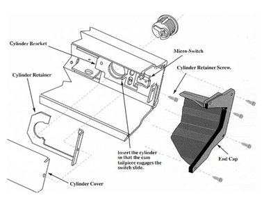 Precision Arm-A-Dor A103-003 Alarm Sub-Assembly