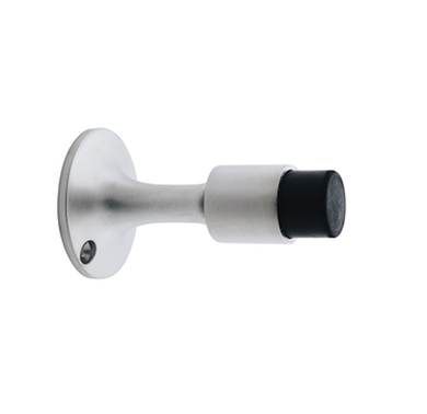Ives WS443 Wall Door Stop for Masonry Mounting, Overall projection 3-11/16", Base Diameter 2 1 ⁄4"