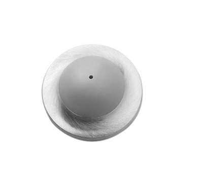 Rockwood 400 Convex Solid Cast Wall Stop, 1" Projection, 2-7/16" Diameter