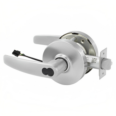 Sargent 70-10XG70 LB Electromechanical Cylindrical Lever Lock (Fail Safe), Accepts Small Format IC Core (SFIC)