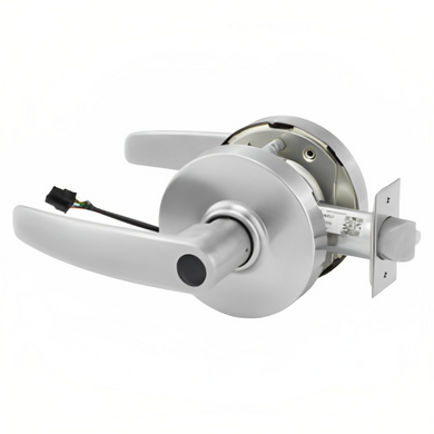 Sargent LC-10XG71 LB Electromechanical Cylindrical Lever Lock (Fail Secure), Less Cylinder