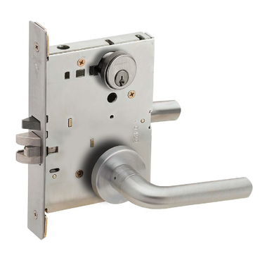 Schlage L9082P 02A Institution Mortise Lock w/ 02 Lever and A Rose