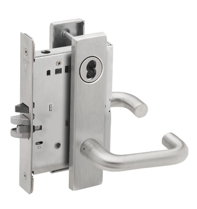 Schlage L9082J 03L Institution Mortise Lock, Accepts Large Format IC Core (LFIC)