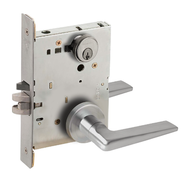 Schlage L9082P 05A Institution Mortise Lock w/ 05 Lever and A Rose
