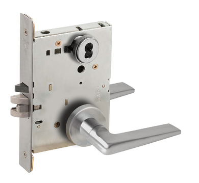 Schlage L9082B 05A Institution Mortise Lock, Accepts Small Format IC Core (SFIC)