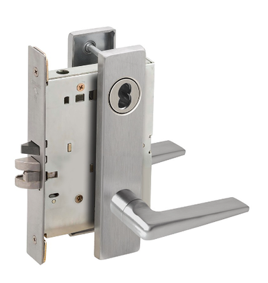 Schlage L9082J 05L Institution Mortise Lock, Accepts Large Format IC Core (LFIC)