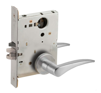 Schlage L9082L 12A Institution Mortise Lock, Less Cylinder