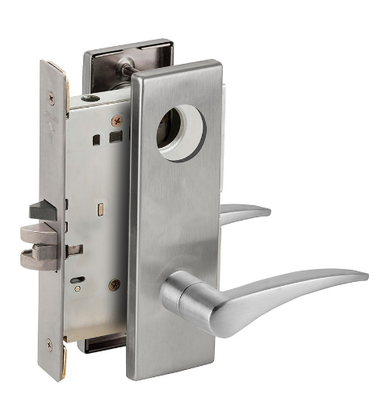 Schlage L9082L 12N Institution Mortise Lock, Less Cylinder