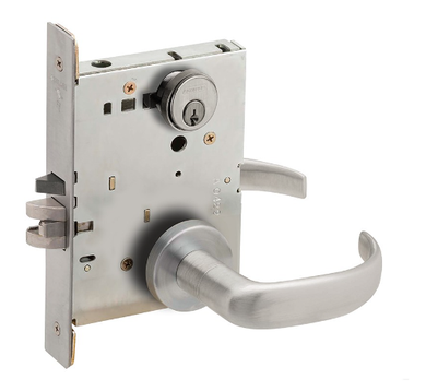 Schlage L9082P 17A Institution Mortise Lock w/ 17 Lever and A Rose
