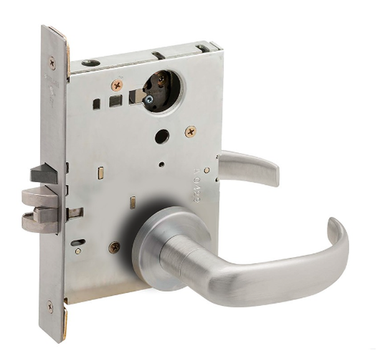 Schlage L9082L 17A Institution Mortise Lock, Less Cylinder