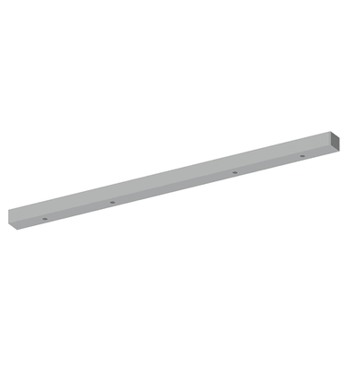 LCN 2610-3038 689 Standard Track for 2610 Series, Aluminum Painted