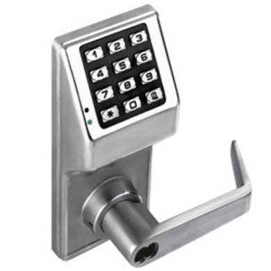 Alarm Lock DL2700WPIC Trilogy Electronic Digital Weatherproof Cylindrical Lock, SFIC Prep, Less Core