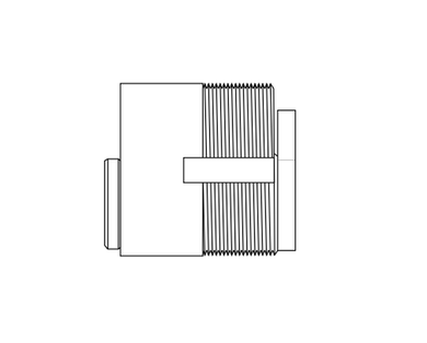 Schlage 30-004 112 1-1/2" Mortise Cylinder for Schlage L Series