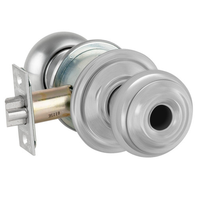 Schlage A80LD GEO Storeroom Cylindrical Lock, Georgian Knob, Less Conventional Cylinder