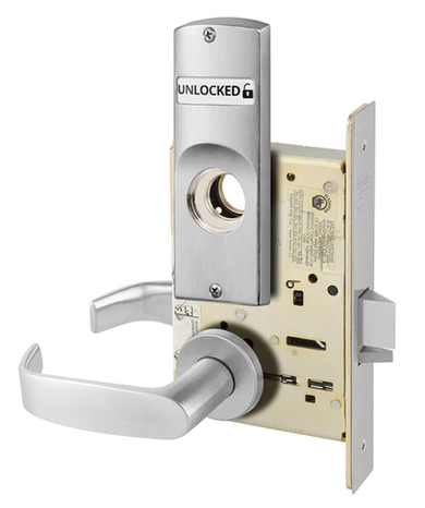 Sargent LCV40-8205 LNL Office or Entry Mortise Lock w/ Unlocked/Locked Indicator