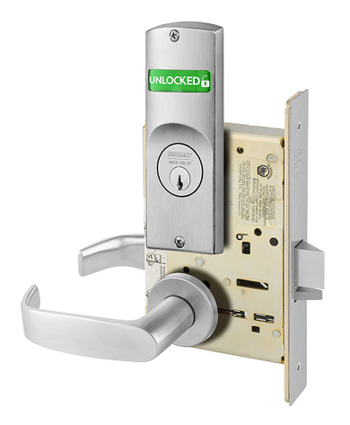 Sargent V10-8237 LNL Classroom Mortise Lock w/ Unlocked/Locked Indicator