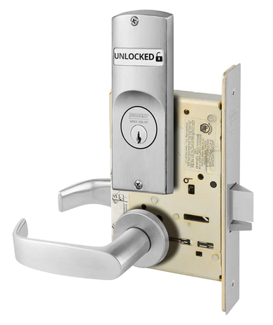 Sargent V40-8237 LNL Classroom Mortise Lock w/ Unlocked/Locked Indicator