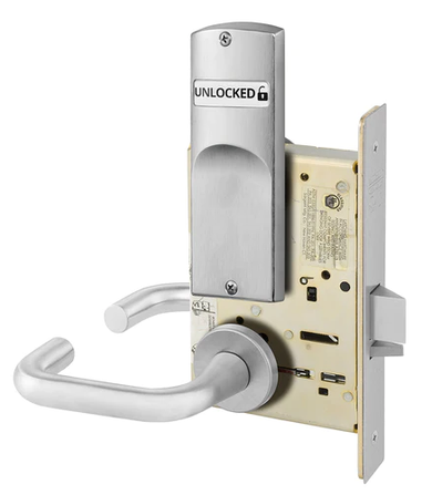 Sargent V04-8237 LNJ Classroom Mortise Lock w/ Unlocked/Locked Indicator