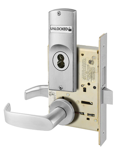 Sargent 60V40-8225 LNL Dormitory or Exit Mortise Lock w/ Unlocked/Locked Indicator