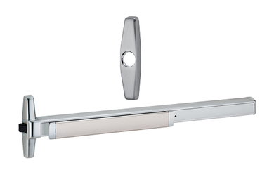 Von Duprin QEL35ANL-OP Rim Exit Device with 388NL Trim, Quiet Electric Latch Retraction