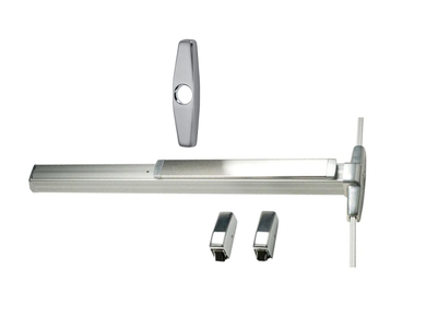 Von Duprin QEL3527ANL-OP Surface Vertical Rod Exit Device with 388NL Trim, Quiet Electric Latch Retraction