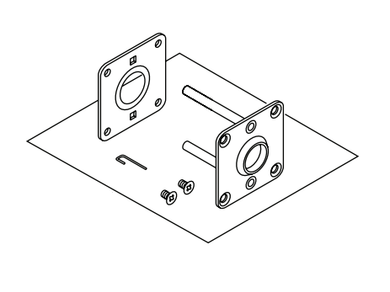 Corbin Russwin 466F46 ML2000/ML2000HS Trim Alignment (Adapter) Packet