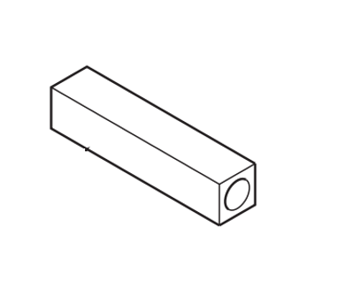 Corbin Russwin 680F35-8 ML2000 Inside Spindle for Half Lever Trim