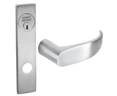 Sargent TR-8243 LE1P Apartment Corridor Mortise Trim Pack, LE1 Escutcheon, P Lever