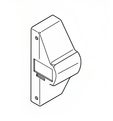 Yale 60-7000-X111-630 Cover, Latch Assembly for 7200, 7200M Exit Device