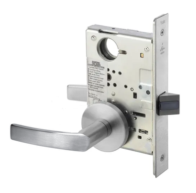 Yale MOR8801FL Passage Mortise Lever Lock, Monroe Style