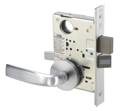Yale JNR8802FL Privacy, Bedroom or Bath Mortise Lever Lock, Jefferson Style