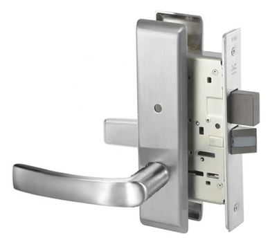 Accentra (Yale) MOCN8802FL Privacy, Bedroom or Bath Mortise Lever Lock, Monroe Style