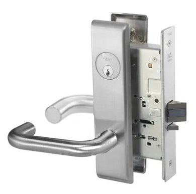 Yale CRCN8805FL Storeroom or Closet Mortise Lever Lock, Carmel Style