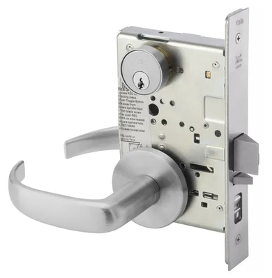 Yale PBR8807FL Entry Mortise Lever Lock, Pacific Beach Style