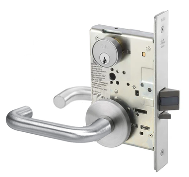 Yale CRR8808-2FL Intruder Latchbolt Mortise Lever Lock, Carmel Style