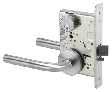 Accentra (Yale) PNR8808-2FL Intruder Latchbolt Mortise Lever Lock, Pinehurst Style