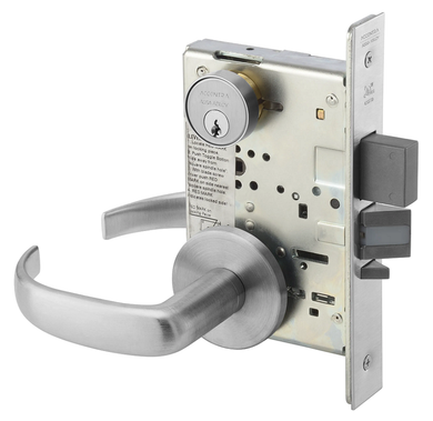 Accentra (Yale) PBR8812-2FL Intruder Deadbolt Mortise Lever Lock, Pacific Beach Style