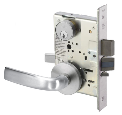 Yale JNR8820FL Hotel Guest Mortise Lever Lock, Jefferson Style