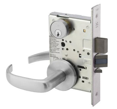Yale PBR8820FL Hotel Guest Mortise Lever Lock, Pacific Beach Style