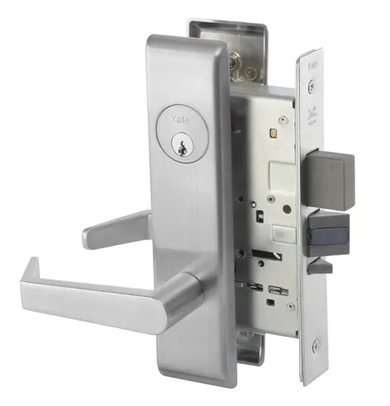 Yale AUCN8820FL Hotel Guest Mortise Lever Lock, Augusta Style