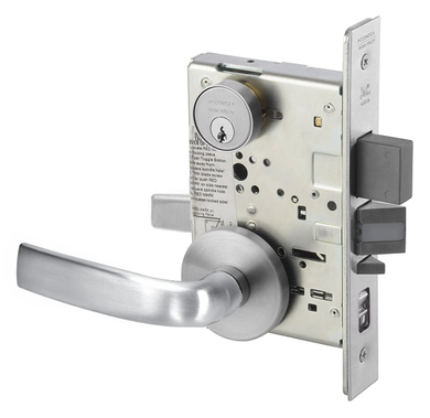 Accentra (Yale) JNR8827FL Hotel/Motel Mortise Lever Lock, Jefferson Style