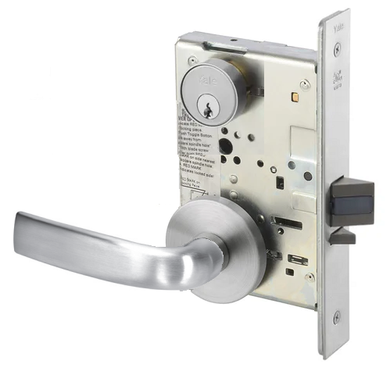 Yale JNR8829FL Closet Mortise Lever Lock, Jefferson Style