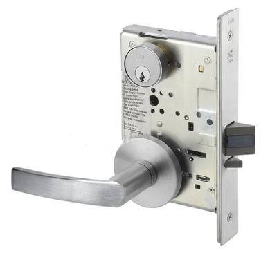 Yale MOR8829FL Closet Mortise Lever Lock, Monroe Style